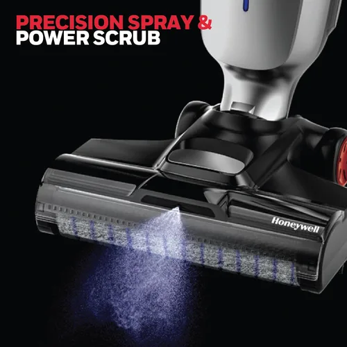 Vista 4 de Honeywell FC15 Ultamax Elite - Aspiradora inalámbrica en seco y húmedo, limpiador de pisos, 3 en 1: spray de precisión, limpieza eléctrica