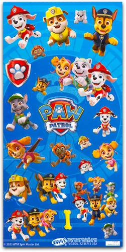 Vista 3 de Nick Shop Mochila escolar de Paw Patrol para niños, paquete de 5 piezas con bolsa escolar de Patrulla Canina de 16 pulgadas, botella de agua