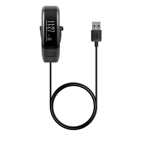 Vista 3 de Kissmart Compatible con el cargador Garmin Approach X40, cable de carga de repuesto para Garmin Approach X40 (negro) Replacement Charging Cable
