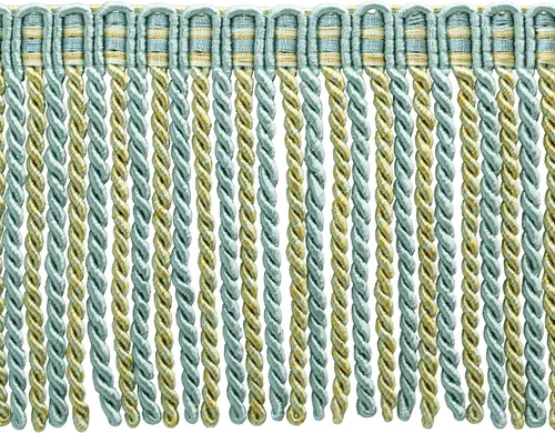 Vista 14 de DÉCOPRO Colección Noblesse de 6 pulgadas de largo con borde de flecos de lingote con cabecera de punto elegante (estilo # DB6), color burdeos