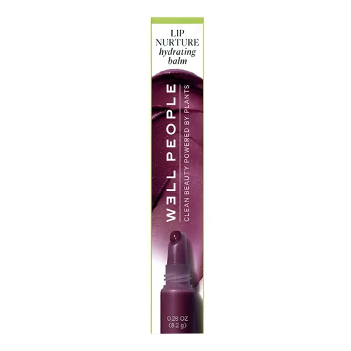Vista 2 de Well People Lip Nurture - Bálsamo hidratante para hidratación y color transparente vibrante, suaviza y suaviza los labios, vegano y libre