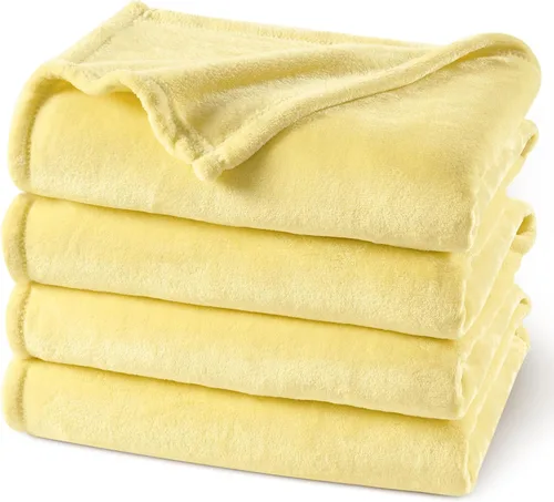 Vista 67 de PHF - Manta de forro polar, tamaño King, 120 x 4.23 – 10.58 oz, ligera, cálida, color beige