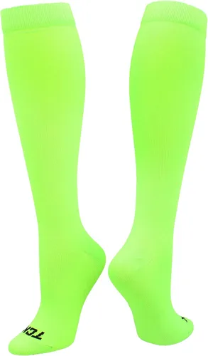Vista 7 de Calcetines Krazisox Neon sobre la pantorrilla Rosa neón