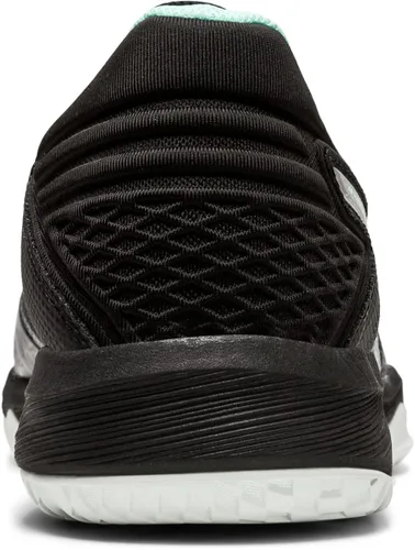 Vista 5 de ASICS Zapatos de voleibol Netburner Ballistic FlyteFoam para mujer, Blanco