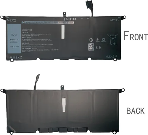 Vista 5 de Hubei DXGH8 G8VCF H754V 0H754V P82G001 Batería de repuesto para laptop Dell XPS 13 9370 9380 Inspiron 13 7390 7391 2 en 1 5390 5391 7490 Latitude