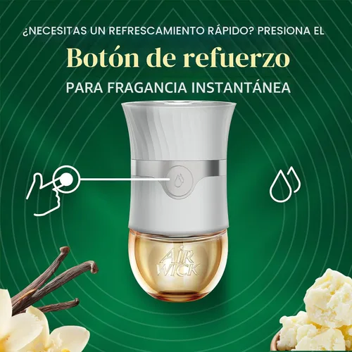 Vista 8 de Air Wick Aceites perfumados 0+4 Recarga de vainilla dulce y manteca de karité