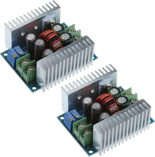 Vista 8 de Módulo convertidor de corriente constante CC CV Buck DC 6-40V a 1.2-36V 20A 300W Regulador de voltaje ajustable reductor módulo de fuente