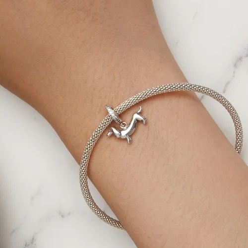 Vista 37 de Abalorios de plata de ley para pulseras, collares, familia para siempre, circonita cúbica, regalo de joyería para mujeres