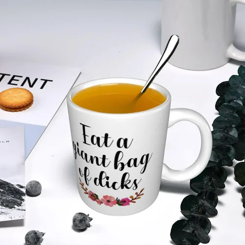 Vista 6 de Regalos divertidos para mujeres y hombres, taza de café con cita sarcástica con frase novedosa para mejor amigo, novio, mejor amigo, cumpleaños