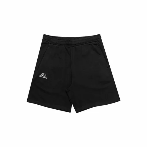 Vista 2 de Pantalones Cortos Deportivos para Hombre Kappa Negro