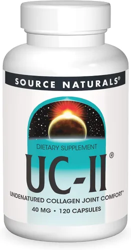 Vista 5 de Source Naturals, UC-II, 40 mg - 60 Cápsulas Comodidad de las articulaciones de colágeno sin desnaturalizar*