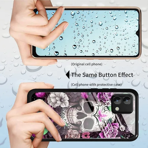 Vista 333 de Funda para Motorola Moto G Stylus 5G 2021 de vidrio templado, funda negra con diseño de mujer negra africana para mujeres y hombres, antiarañazos, a