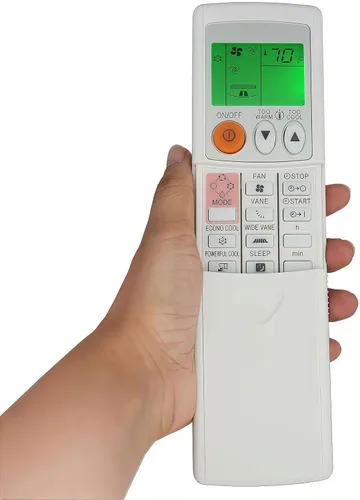 Vista 8 de Mando a distancia de repuesto universal para todos los acondicionadores de aire Mitsubishi (Fahrenheit)