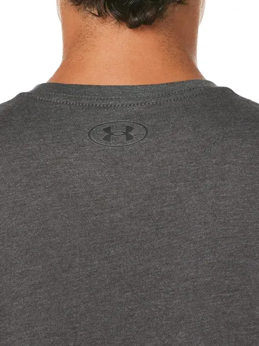 Vista 6 de Under Armour Camiseta de manga corta Global Foundation para hombre, Cabaña Cobalto Plaid