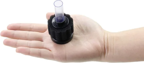 Vista 5 de AQUANEAT Mini filtro de esponja para acuario, filtro de espuma bio silencioso para pecera, con tubo de aerolínea, hasta 2 galones
