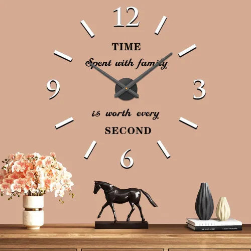 Vista 10 de VANGOLD Reloj de pared para decoración de sala de estar