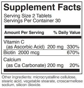 Vista 2 de BariatricPal Tabletas Biotin Plus