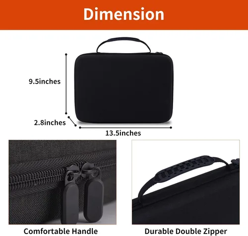 Vista 5 de Funda para patinetas Tech Deck Ultra DLX, mini patinetas portátiles, funda de transporte de viaje para patinetas coleccionables y accesorios