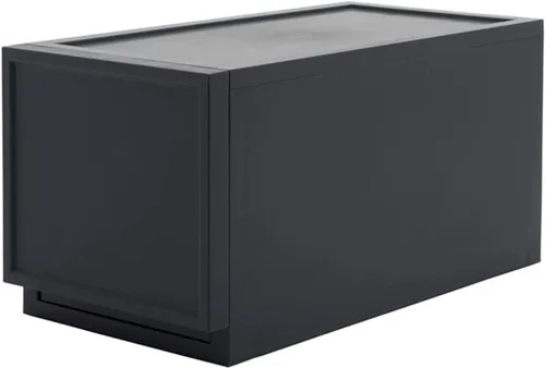 Vista 3 de ASTAGE Cajón de plástico con bloque de cajones apilables, almacenamiento modular, cajón de almacenamiento para el hogar, armario, sala de estar