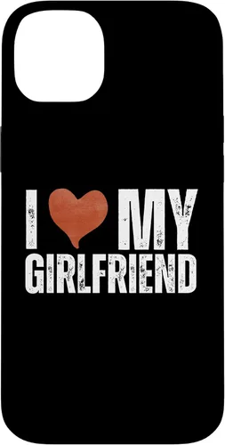 Vista 15 de I Love My Girlfriend I Heart My Girlfriend Funny Retro Case for iPhone 17