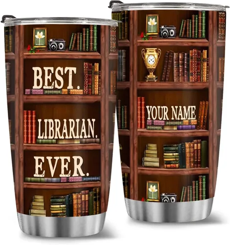 Vista 14 de T40413 - Taza personalizada para amantes de los libros, taza de café con texto en inglés "Just A Girl Loves Book", regalo para mujeres y niñas