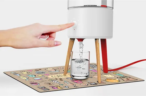 Vista 9 de Alfombrilla Divertida para Cafetera - Bandeja Espresso para Barra de Café Bajo Alfombrilla para Cafetera, Alfombrilla para Cafetera para Encimera
