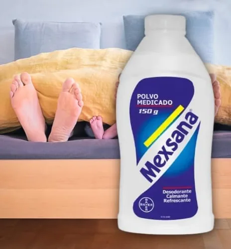 Vista 3 de Polvo Mexsana para pies por 5.29 oz, 5.29 oz (paquete 2) - Ayuda a Refrescar y Absorber Sudor -Mexsana Foot Powder - Alivio tradicional para pies