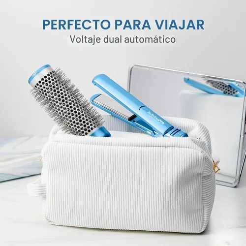 Vista 3 de BaBylissPRO® Nano Titanium™ COMPACT TOOLS deliver full power in a compact size - deep waver, hair dryer, hot air brush, paddle brush, wand