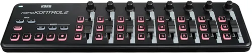 Vista 2 de Korg Superficie de controles USB extraplana, Negro