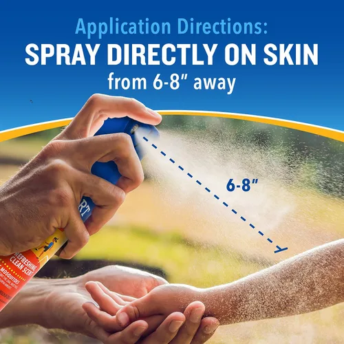 Vista 8 de Cutter Repelente de insectos deportivo 15 % DEET en aerosol, 6 onzas