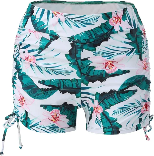 Vista 6 de Mittory Tankini Swimsuits for Women Two Piece High Waisted Tummy Control Swimsuit with Boyshorts