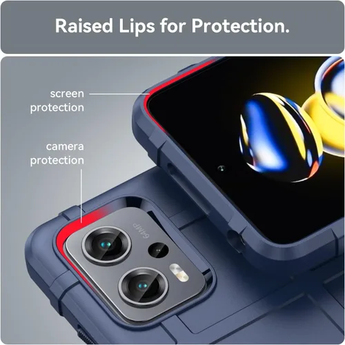Vista 6 de Funda delgada para Xiaomi Poco X4 GT, funda para Redmi Note 11T Pro 5G, resistente funda protectora con cubierta de grado militar a prueba de golpes
