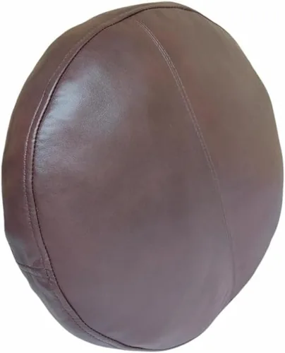 Vista 5 de Funda de almohada redonda de piel de cordero – Funda de cojín para sofá – Fundas decorativas circulares para cojín para sala de estar y dormitorio