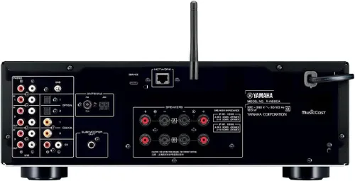Vista 2 de R-N600A Receptor de red con streaming, fono y DAC integrado, negro