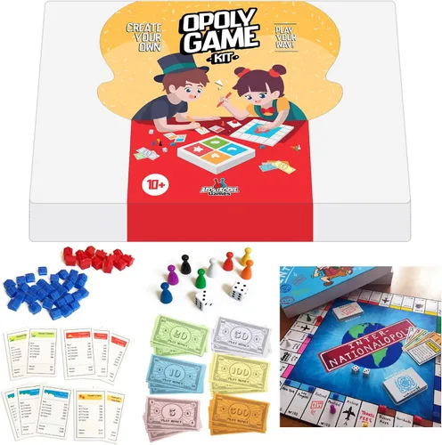 Vista 11 de Crea tu propio kit de juego de mesa, juego de bricolaje con tablero