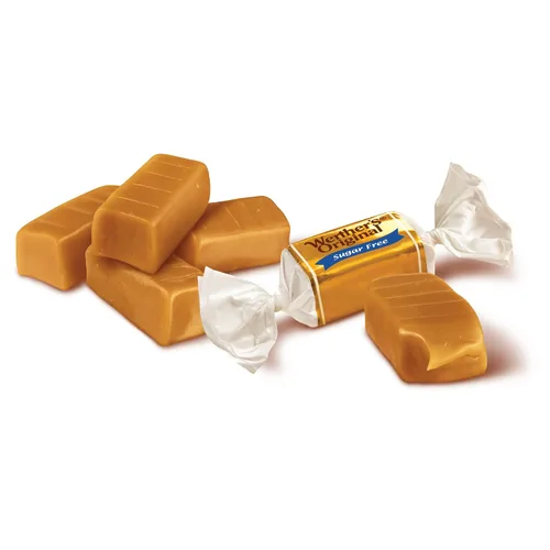 Vista 5 de Werther's Original Caramelo masticable sin azúcar, bolsas de 1.46 onzas (paquete de 12)
