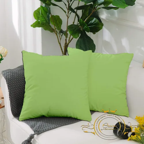 Vista 50 de Crown Collection Juego de 2 fundas de almohada estándar de 20 x 26 pulgadas, hipoalergénicas de 600 hilos, 100% algodón egipcio, fundas de almohada