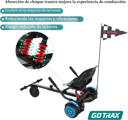 Vista 3 de Gotrax Accesorio de asiento Hoverboard para scooter de equilibrio