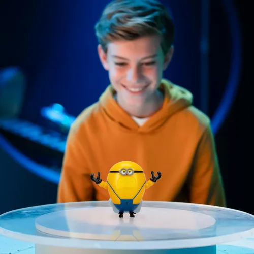 Vista 4 de Minions Despicable ME 4 Speed Burst Mega Dave Figura de acción Tira de atrás al Mega Dave para una explosión de velocidad Colecciona todas las 5