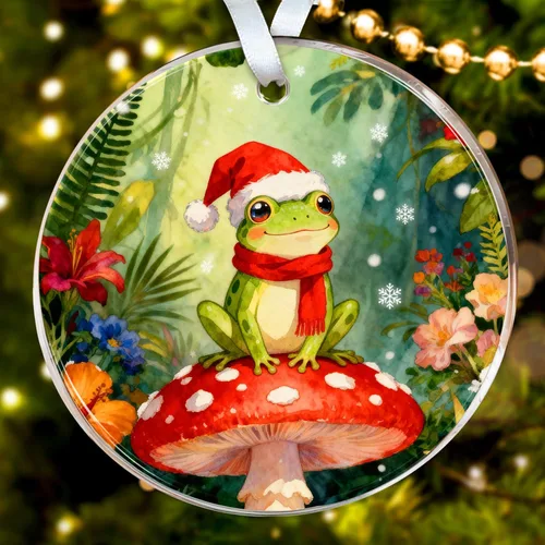 Vista 11 de HEXMOZ Adornos de Oso para Árbol de Navidad - Regalos de Osos para Mujeres, Hombres, Amantes de los Osos - Adorno de Navidad de Osos, Ideas