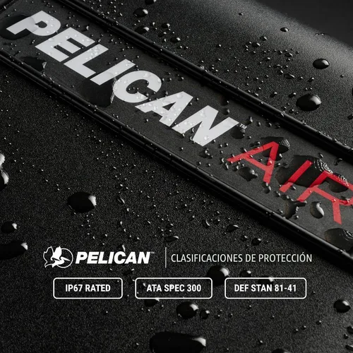 Vista 10 de Estuche Pelican Air 1535 sin Espuma - Negro