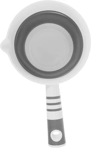 Vista 9 de HEMOTON Baño plegable agua agua cuchara grande mango anti-salpicaduras diseño simple colgante