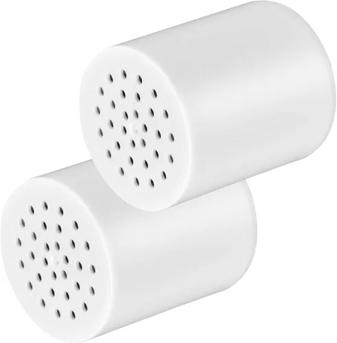 Vista 8 de Cartucho de repuesto de filtro de ducha de 20 etapas, cartucho de repuesto de filtro de cabezal de ducha para agua dura, cloro, metales pesados