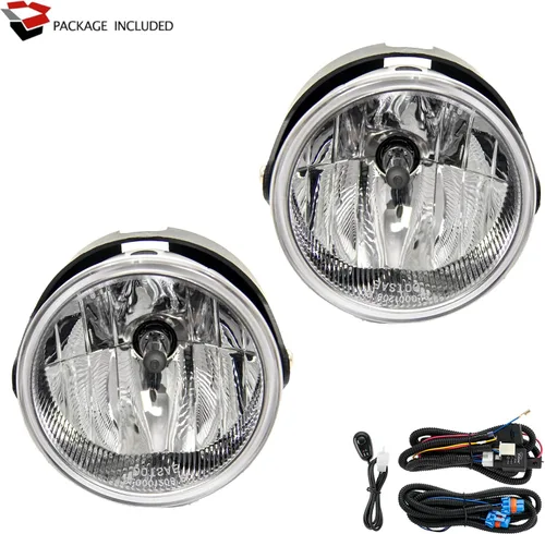 Vista 2 de Luces antiniebla para Ford Expedition 2007 2008 2009 2010 2012 2013 2014 Kit de repuesto para Ford Ranger 2008 2009 2010 2011 con cableado e