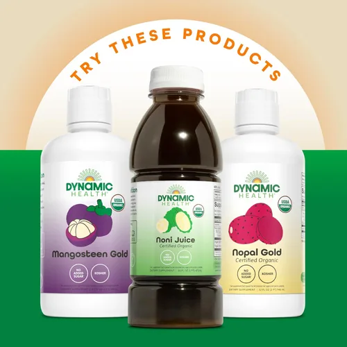 Vista 6 de Dynamic Health Mezcla saludable con acai, mangostán, noni, maqui y aloe vera, sin aditivos, apoyo del sistema inmunológico, antioxidante, vegano