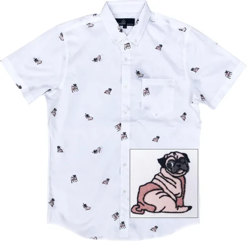 Vista 50 de Molokai Surf - Camisas hawaianas de manga corta con botones y corte ajustado