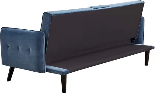 Vista 5 de Container Furniture Direct Sofá cama Cricklade, azul