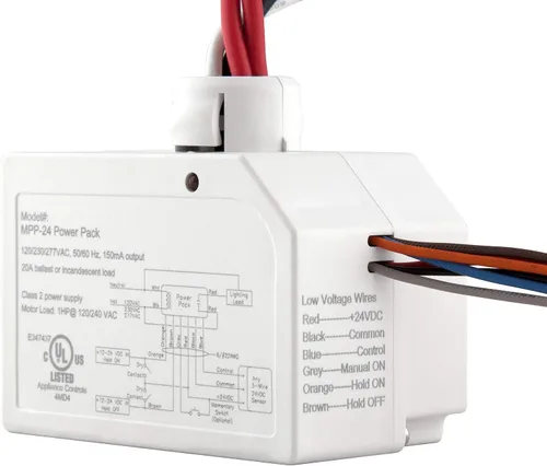 Vista 8 de Enerlites Sensor de techo PIR MPC-52V, sensor de ocupación de techo, sensor de luz de techo, sensor de ocupación, grado comercial FOV de 360 grados