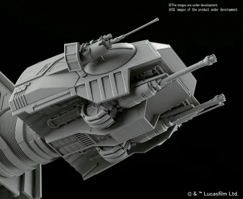 Vista 9 de Bandai Hobby Kit de construcción de Star Wars 1/144 AT-AT Walker