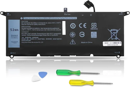 Vista 8 de Batería de repuesto para laptop F3YGT de 60 Wh para Dell Latitude 7480 7490 7280 7290 7380 7390 12 13 14 7000 P29S002 P28S P28S001 P73G P73G002